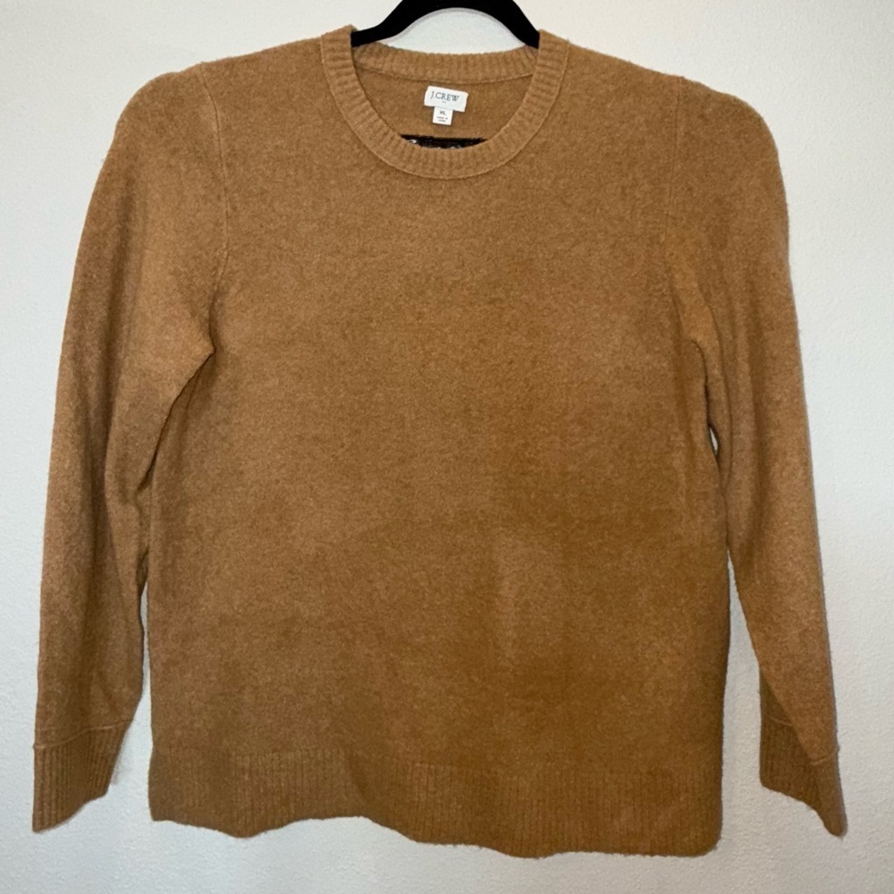 J Crew Crewcut Sweater Wool Blend in extra soft yarn Women’s XL